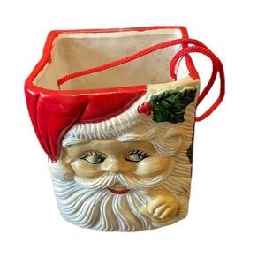 Spains Inc vintage Santa Claus porcelain holder